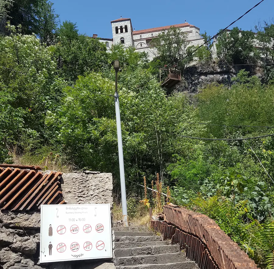 Kloster Mghvimevi bei Chiatura