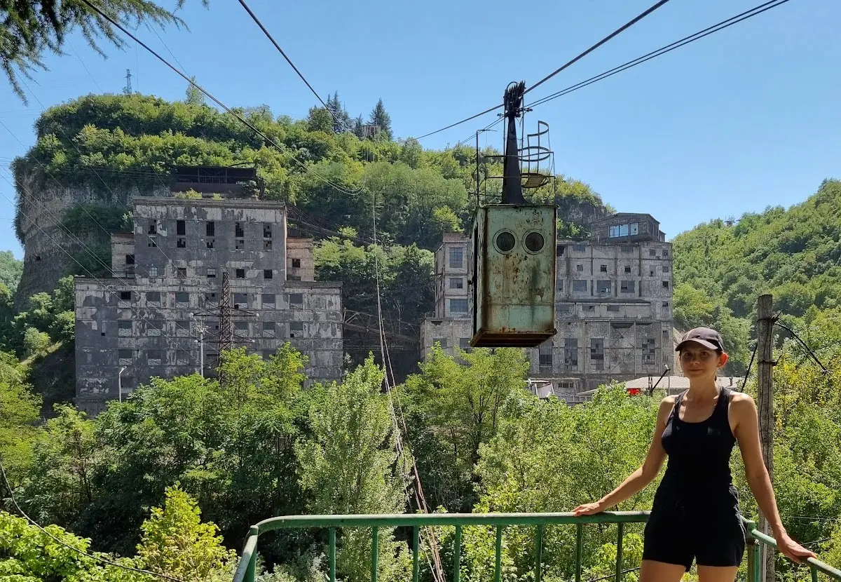 Chiatura Seilbahnen Georgien