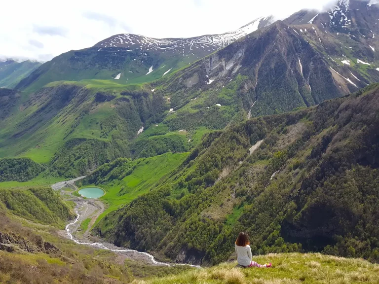 Georgische Heerstraße nach Kazbegi