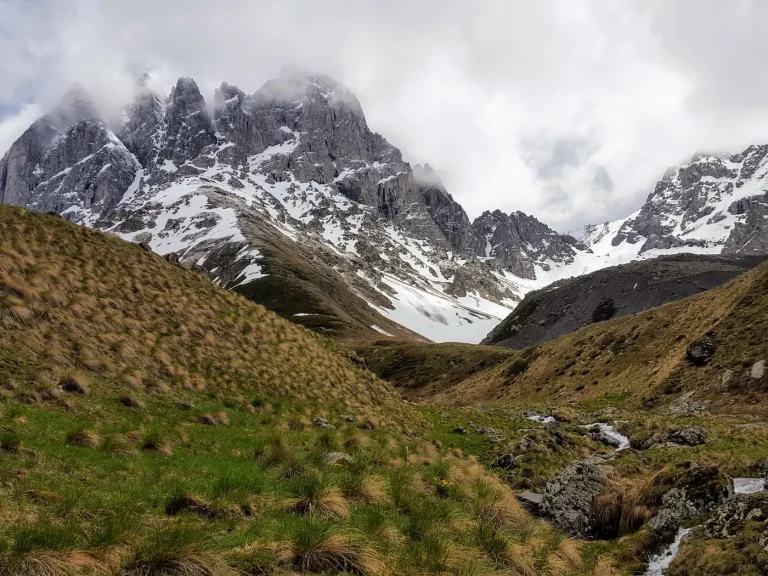 Chaukhi-Pass auf 3338 Metern