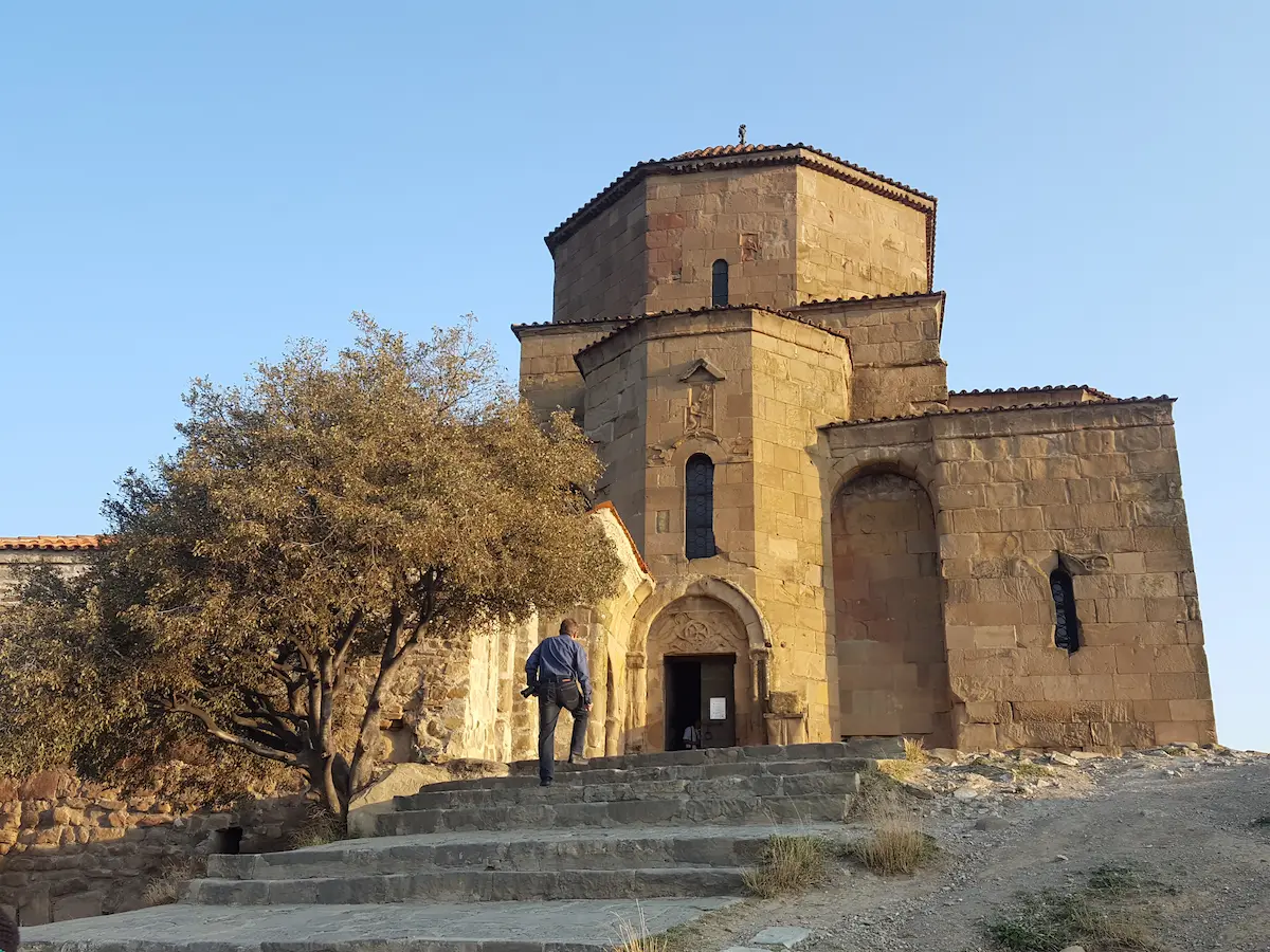 Jvari-Kloster oberhalb von Mtskheta in Georgien