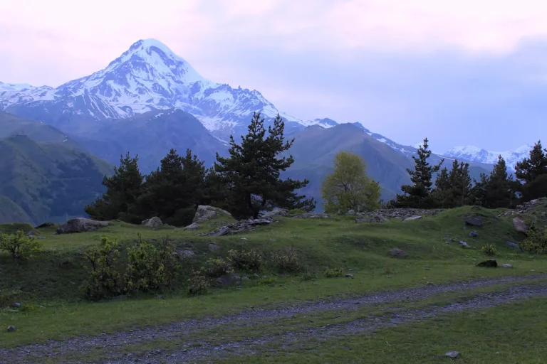 Kasbek in Georgien