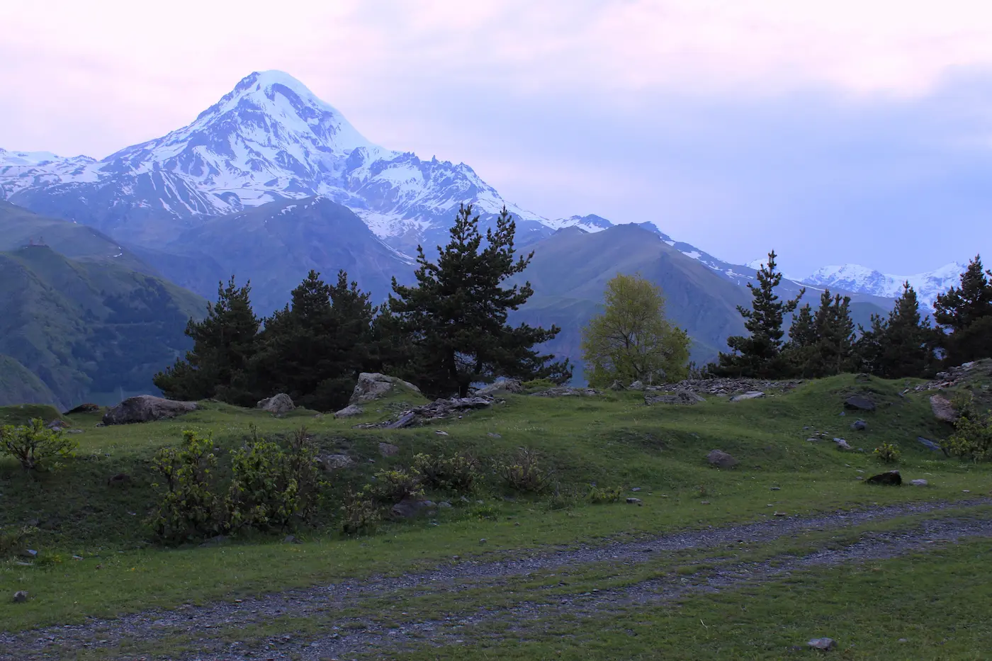 Kasbek in Georgien
