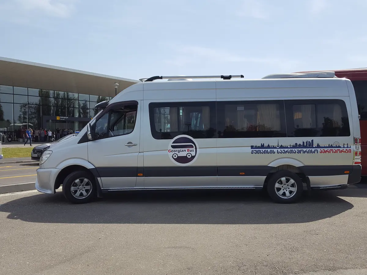Georgian Bus Kutaisi Batumi