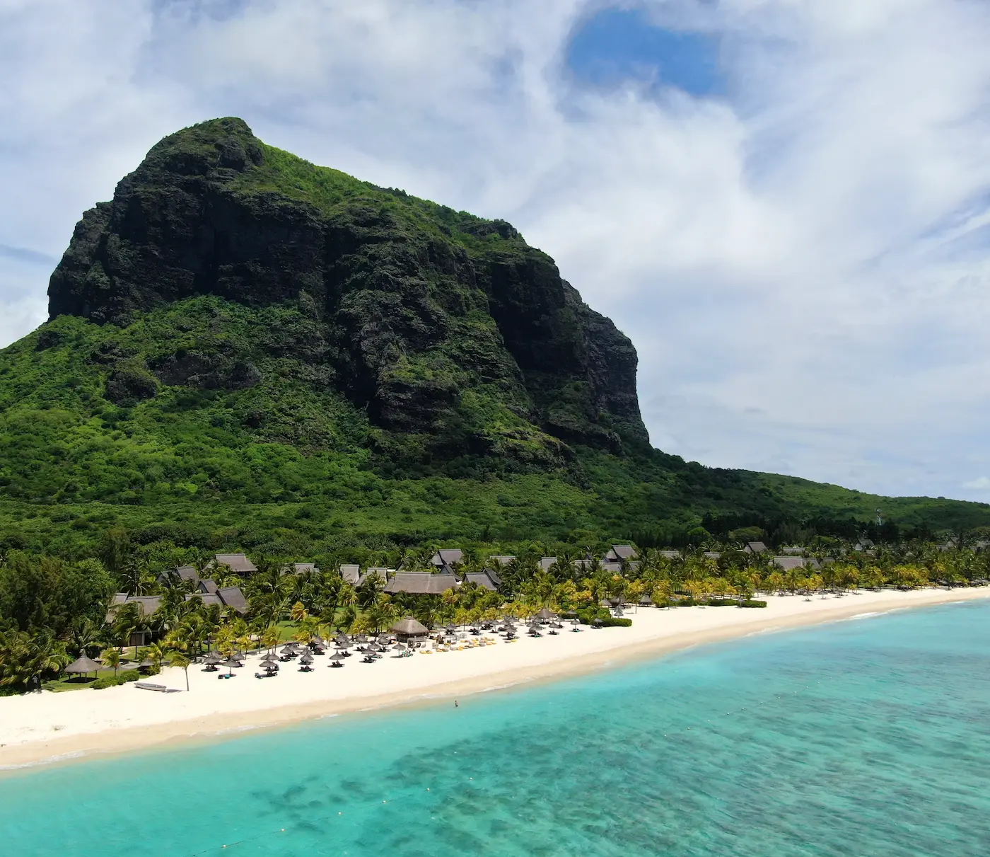 Le Morne Beach und Le Morne Brabant