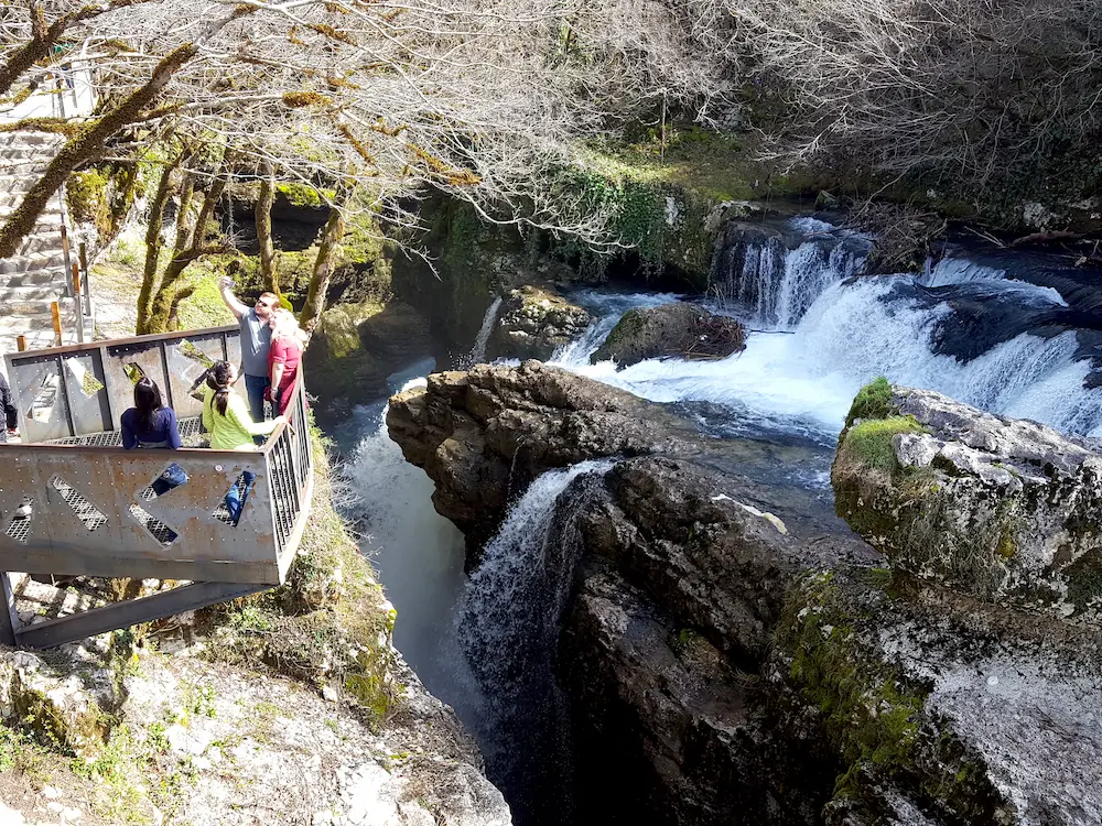 martvili canyon kutaisi aussicht von oben