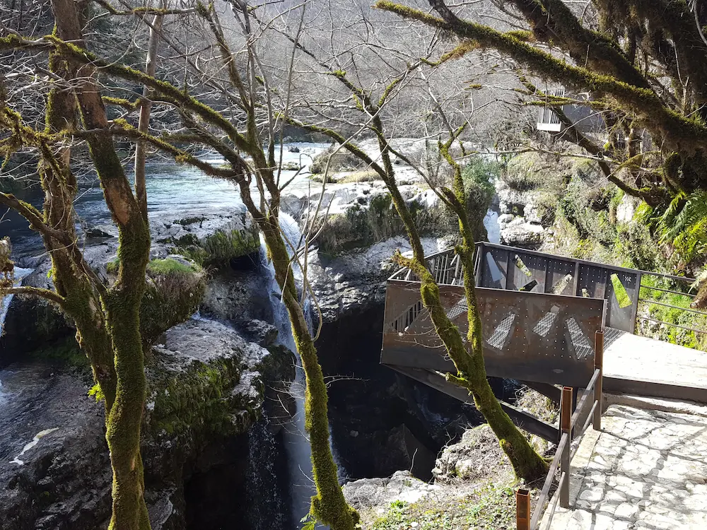 Martvili Canyon Natur Georgien Aussicht