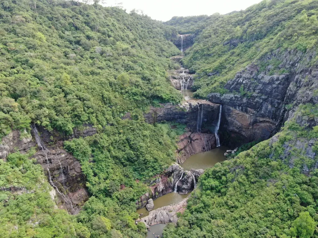 Tamarind Falls auf Mauritius