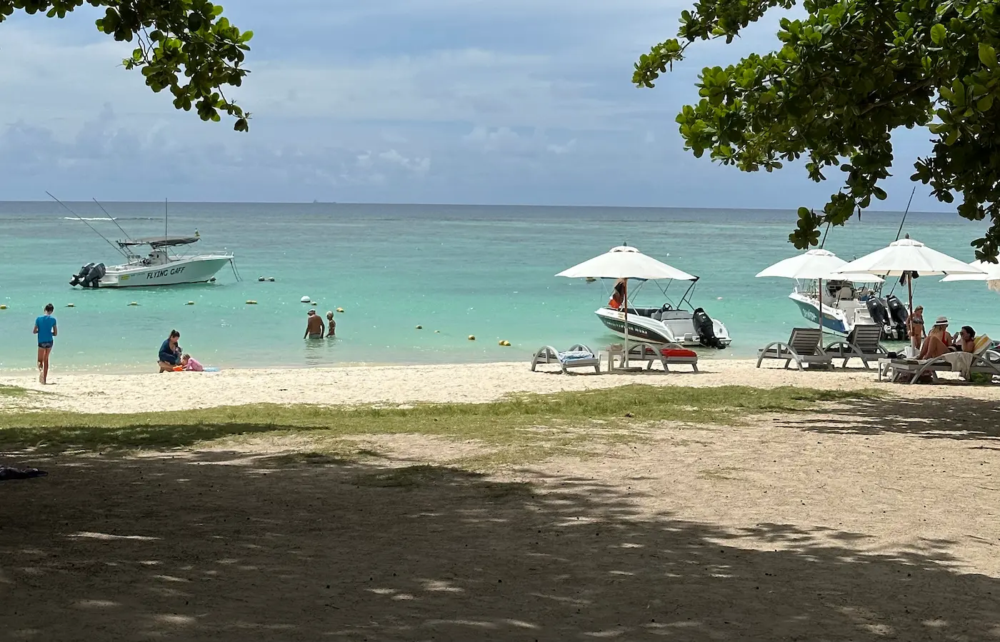 Trou aux Biches Beach auf Mauritius