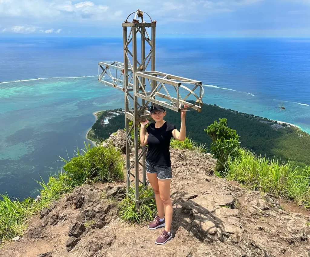 Gipfel des Le Morne Brabant auf Mauritius