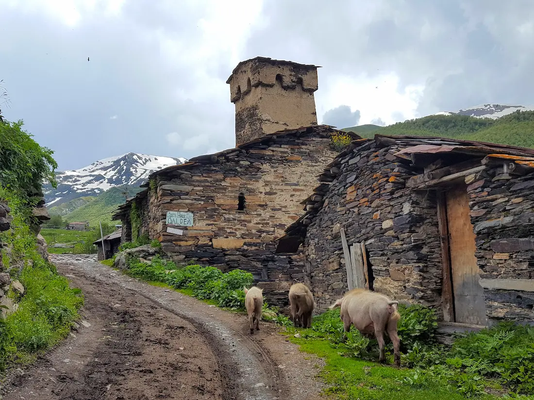 Swanische Türme in Ushguli