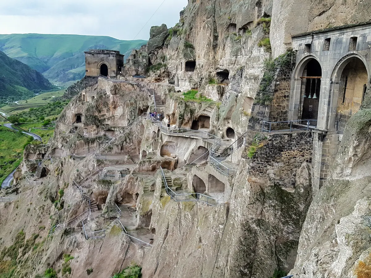 Vardzia Höhlenstadt in Georgien
