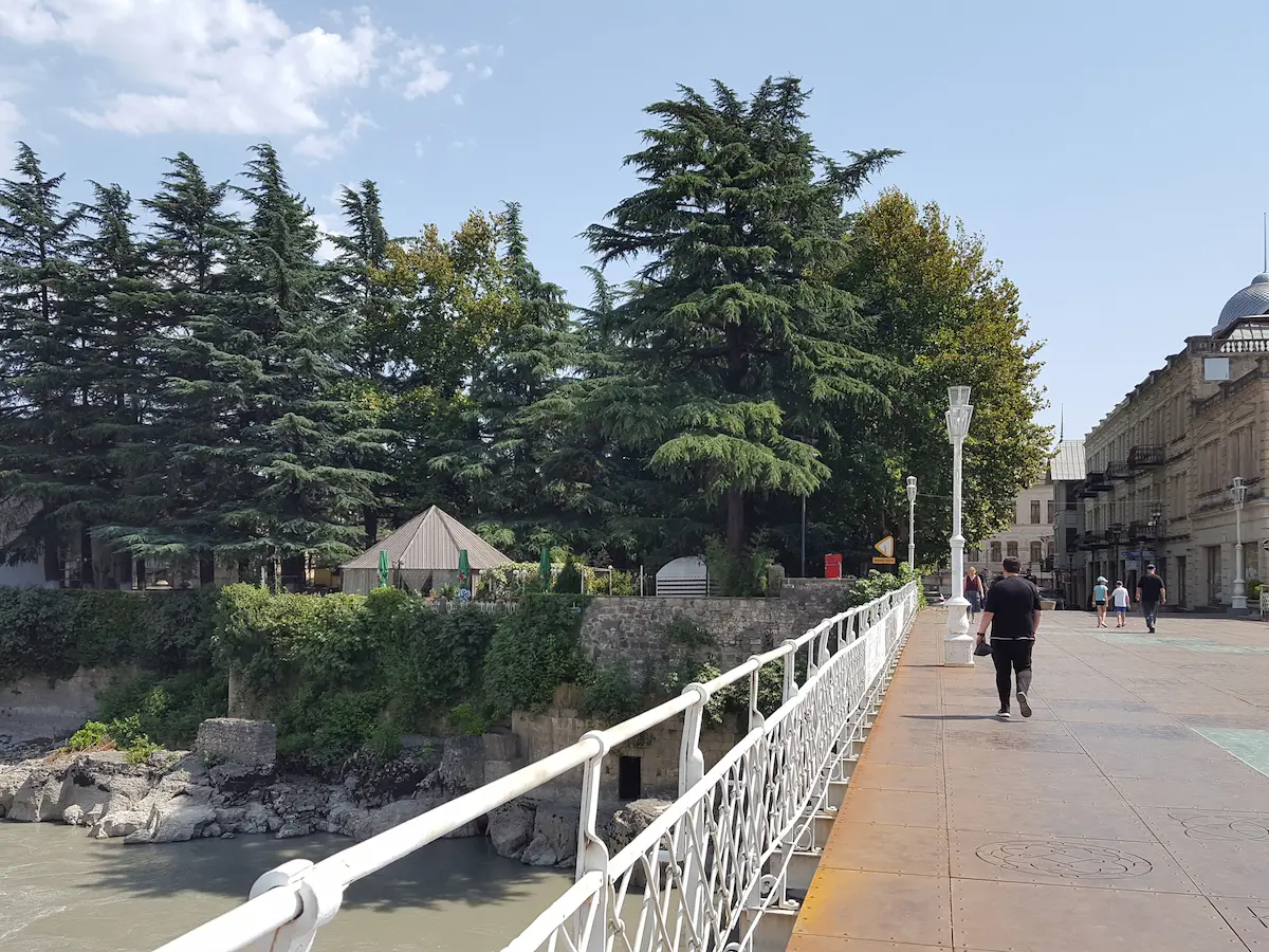 Weiße Brücke Kutaisi Rioni